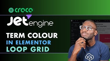 Using Jet Engine To Add Term Color In Elementor Loop Grid