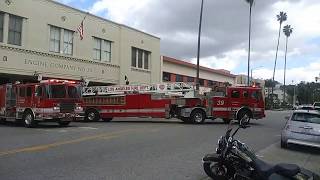 LAFD Light Force 39 Responding