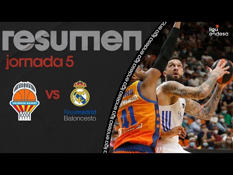 Valencia Basket - Real Madrid (79-93) RESUMEN | Liga Endesa 2021-22