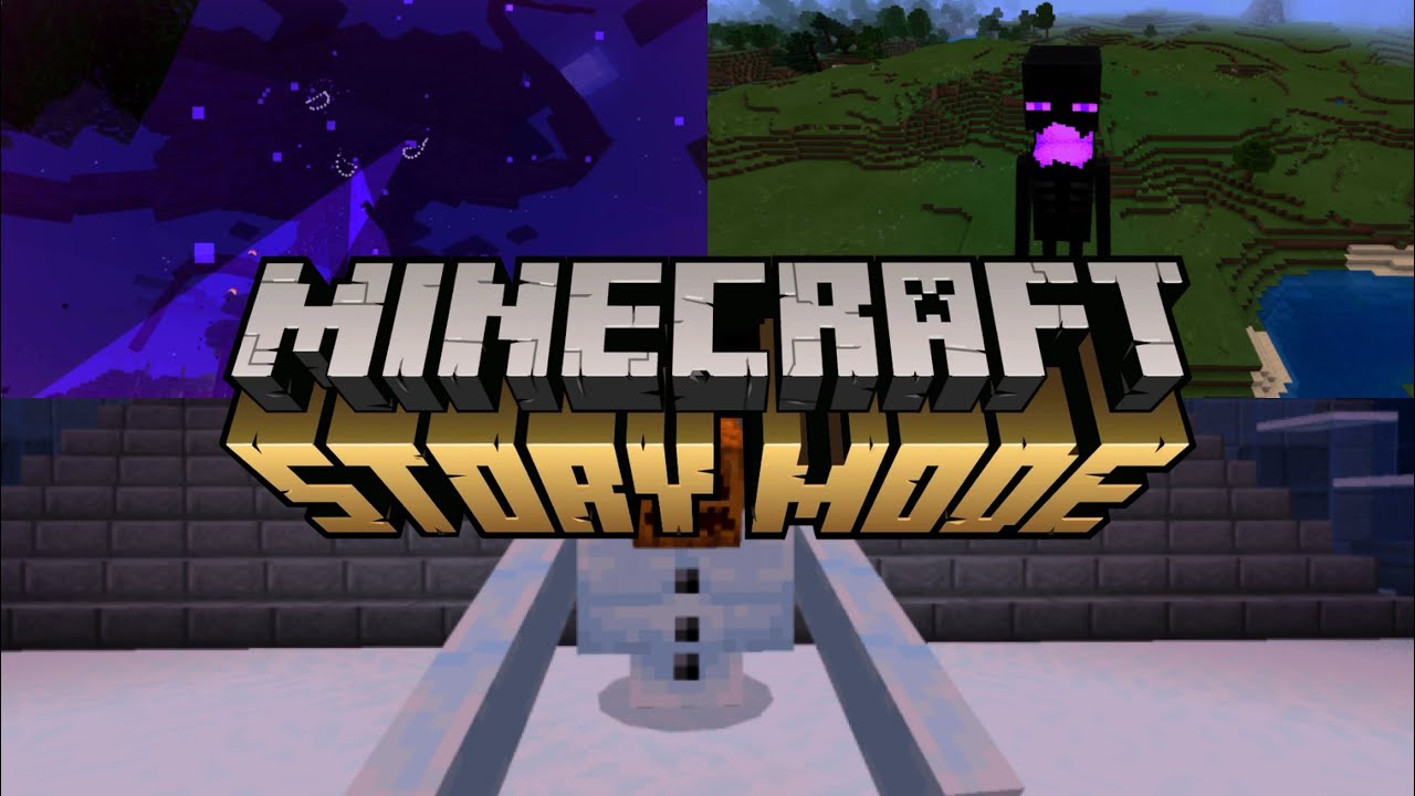 I TURNED Minecraft into Minecraft STORY Mode! 