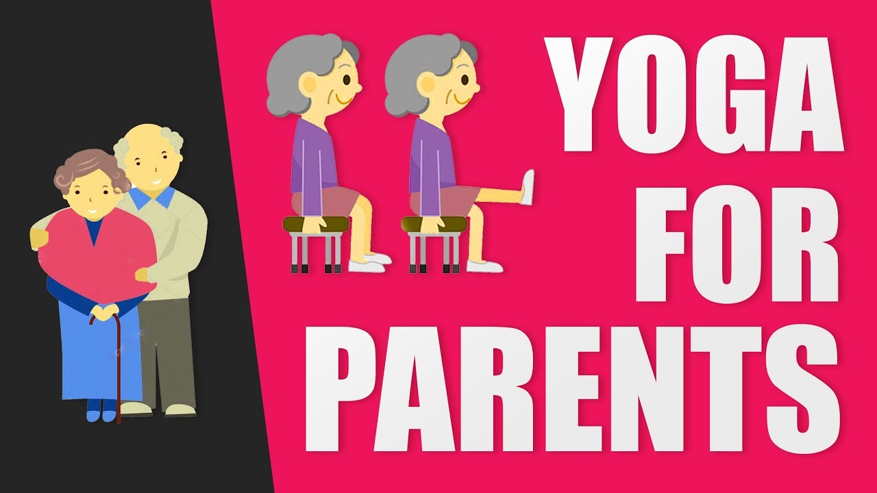 Best Exercises for knee pain |Older Adults | Yoga for Parents pranayama berlin
