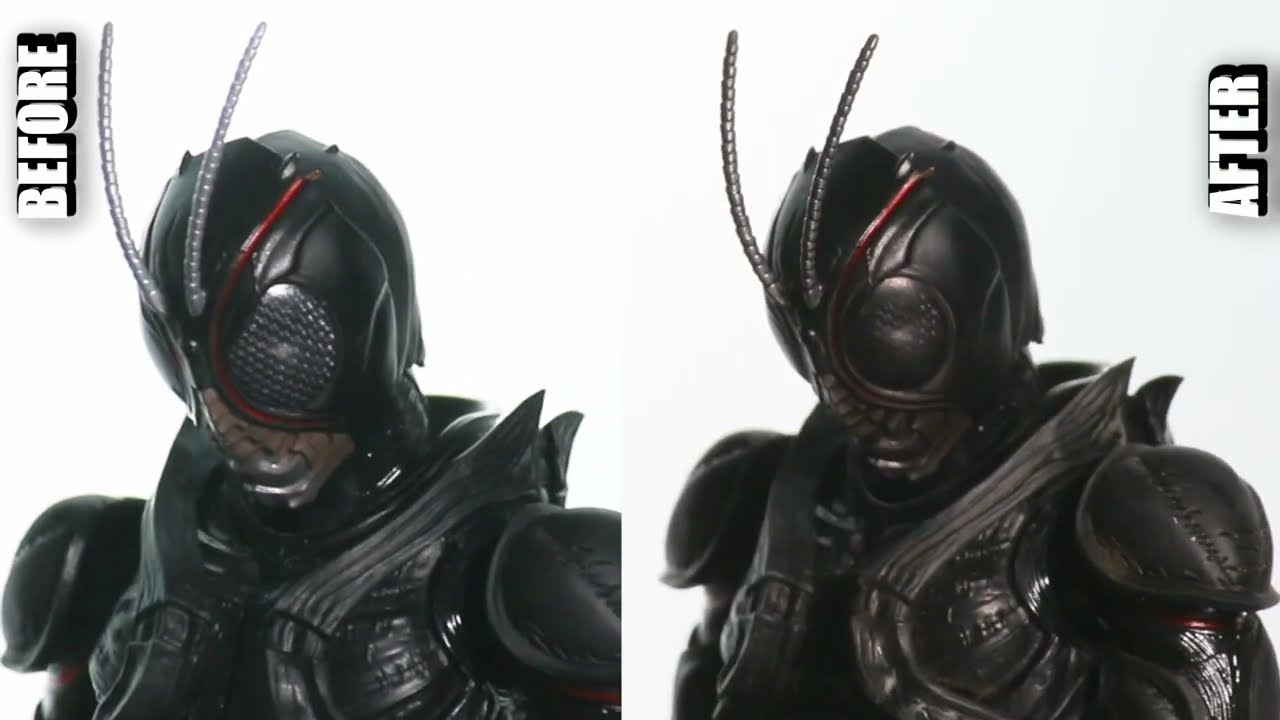 フィギュアーツ ブラックサン リペイント HOW TO MODIFY #1 - S.H. Figuarts Kamen Rider BLACK SUN Paint