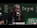 Ivy Madness- Harvard Women's Basketball Friday Win Press Conference