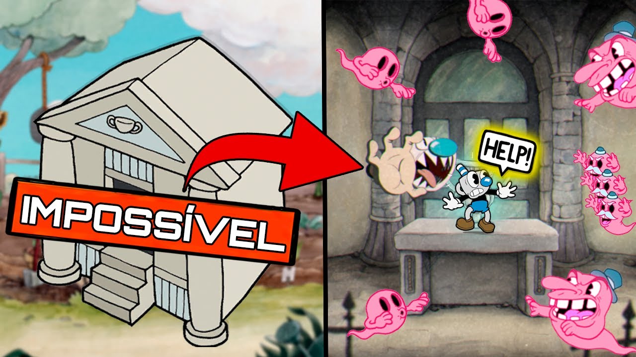 O Nível IMPOSSÍVEL Do MAUSOLÉU Do Cuphead!!!