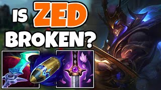 Is ZED BROKEN right now? I decided to find out. Trying ZED in GRANDMASTER after BARELY PLAYING HIM