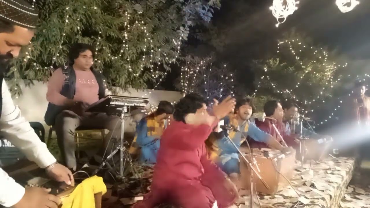 ایم جعفر غوثئہ ڈیجیٹل سؤنڈ ملتان کینٹ پروگرامرسم مہندی ایونٹ قوالی