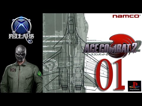 Ace Combat 2 (PS1) 100% Legendado em PT BR - HD 1080p 60fps - Parte 01