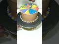 unique Rainbow cake decoration #trending #birthdaycake #cartoon #bhut #usa #unitedstates #shortv