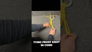 Tying Rescue Frost Knot