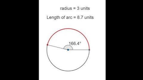 Length of Arc #mechanical #mechanism #geogebra #maths