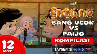 KESERUAN ANIMASI ENTONG - BANG UCOK VS PAIJO | KOMPILASI 12  MENIT