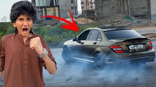 I Secretly Drifted My Friend’s Mercedes😱🔥His Reaction Was INSANE🤬