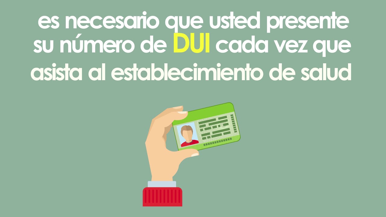 (12-04-18) Presente su DUI para una mejor atención elton john