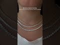 How To Choose The Best Tennis Necklace | A Guide On Purchasing Your First Diamond Tennis Necklace