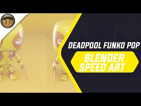 modeling-gold-edition,-deadpool-funko-pop!-in-blender-speed-art