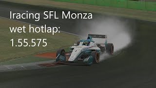 iRacing SFL Monza wet hotlap [1.55.575]