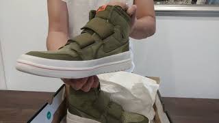 jordan 1 double strap olive