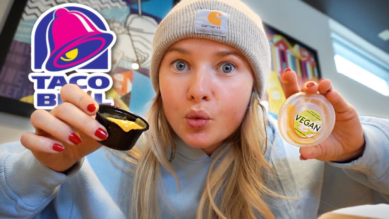 REVIEWING TACO BELL'S NEW VEGAN NACHO CHEESE