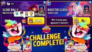 Multiplier Mushrooms Solo Challenge Score Rally 19250 Score/ Booster Clash Match Masters