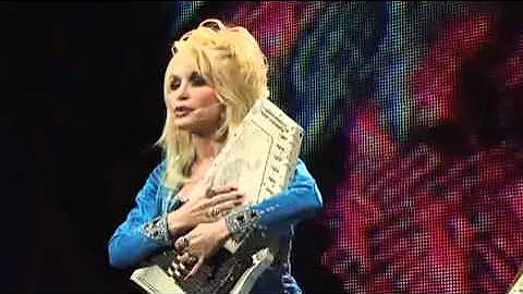 Dolly Parton playing 'Coat of Many Colors' on an Autoharp