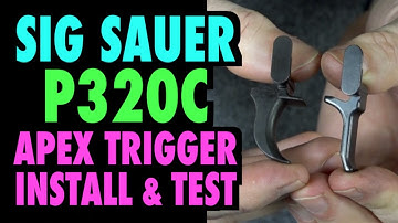 SIG P320 APEX Trigger Install & Test (CAUTION: Lots of Swearing)