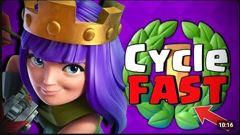How to cycle fast in merge tactics | Clash Royale | Merge Tactics | Fast Cycle | Diamond rank push