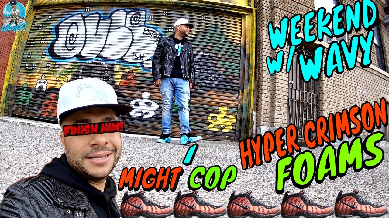 hyper crimson foamposite shirts