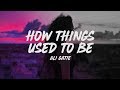 Ali Gatie - How Things Used To Be (Lyrics)