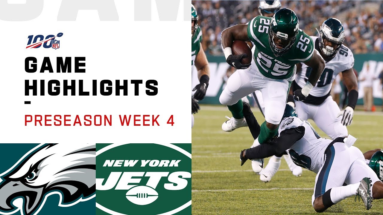 Eagles vs. Jets Preseason Week 4 Highlights