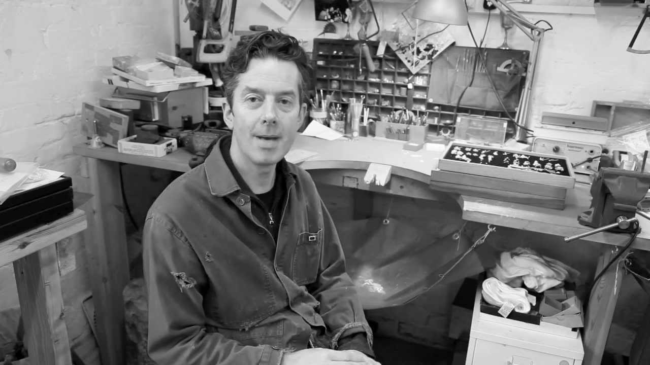 ALEX MONROE: Black Chrysanthemum Collection