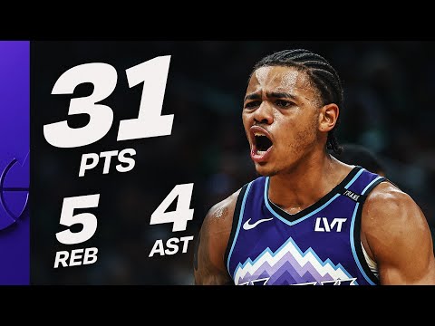 Keyonte George Drops 31 Points In Boston | November 3, 2025