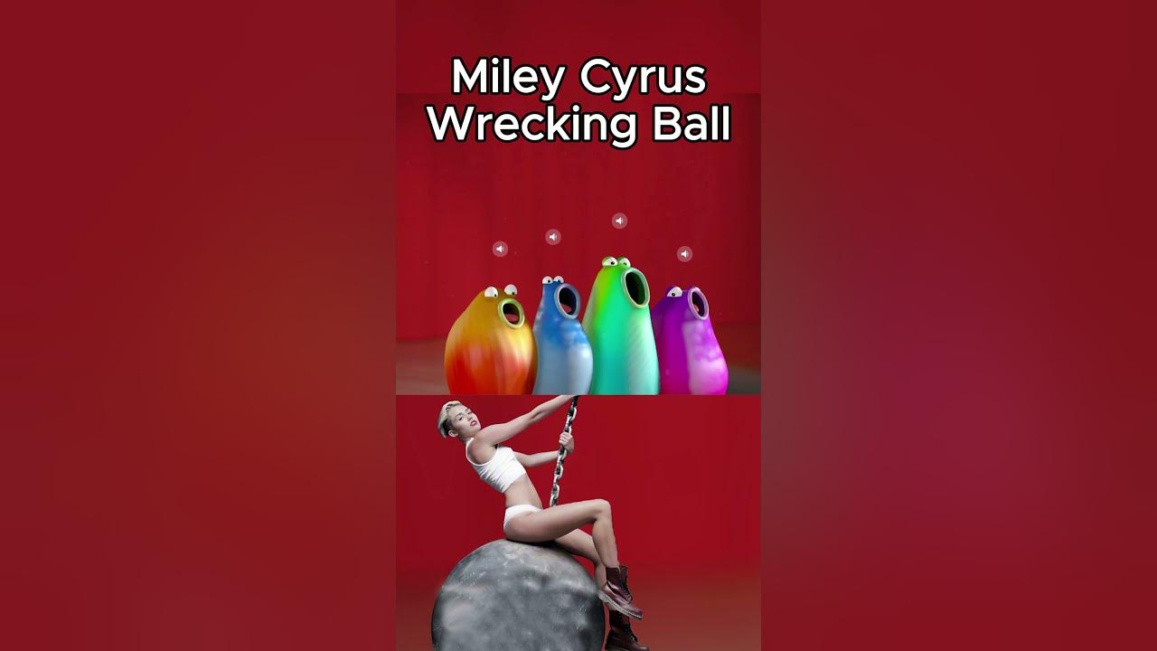 Miley Cyrus - Wrecking Ball - Blob Opera