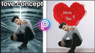 miss you photo editing ll new concept photos Editing tutorial 🤠🤠 screenshot 3