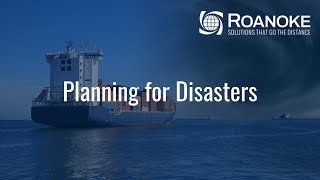 Planning for Disasters