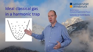 Ideal Classical Gas in a Harmonic Trap | Lectures on Cold Atoms