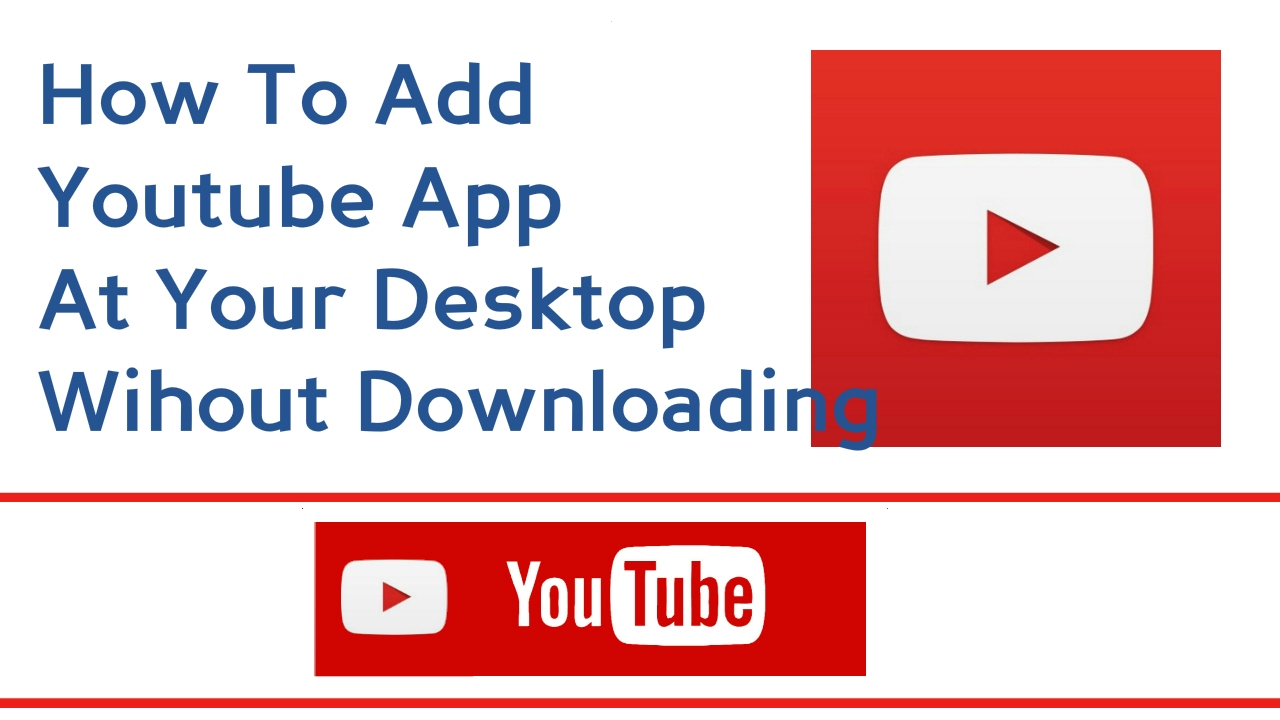 youtube app download for pc