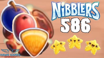 Fruit Nibblers 👾 Level 586 - 3 Stars Walkthrough, No Boosters