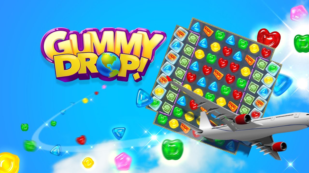 Gummy Drop! MOD APK cover