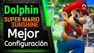  Dolphin | Super Mario Sunshine Mejor CONFIGURACÍÓN | ROM español 2023
