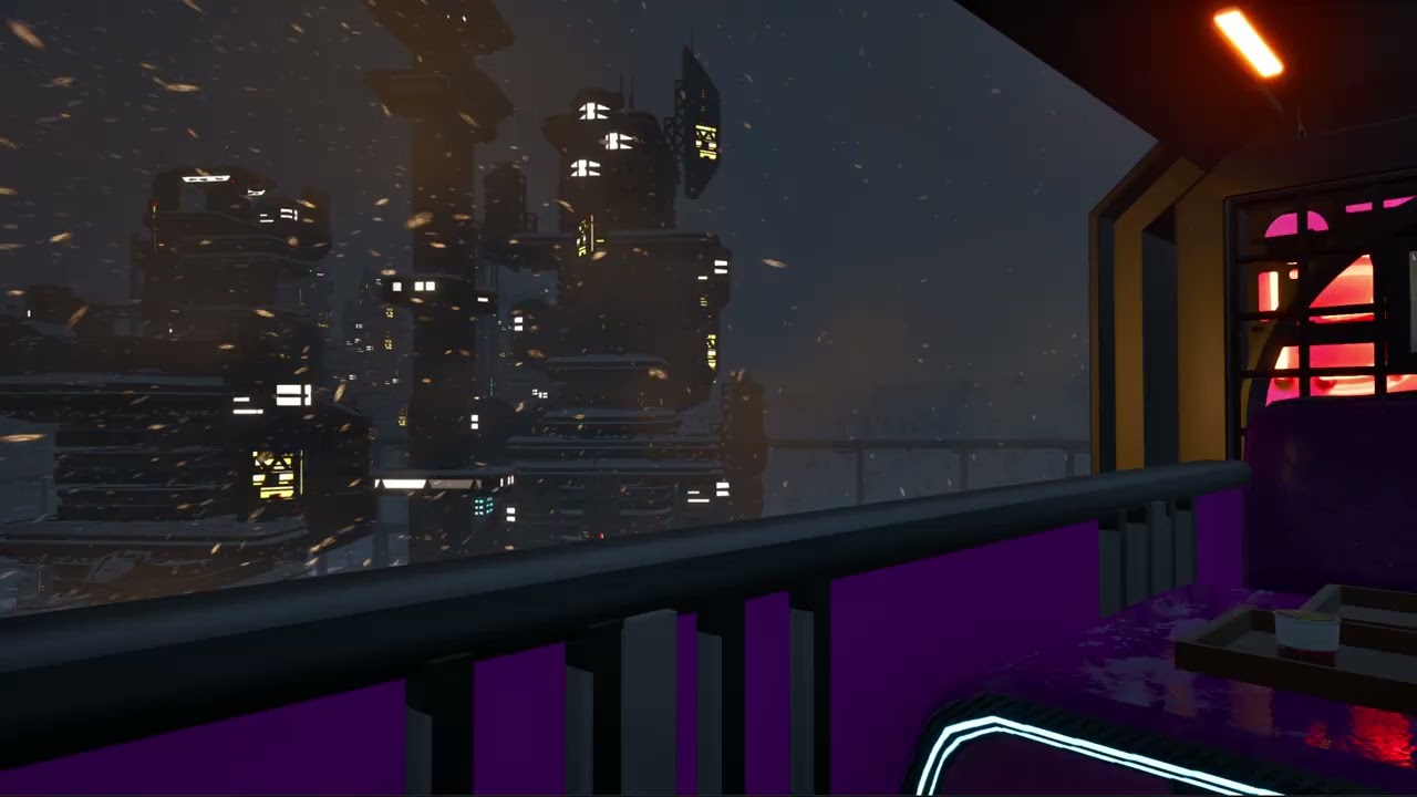 Introducing the NEW SKY LOUNGE MONORAIL with RAMEN and BEER! 