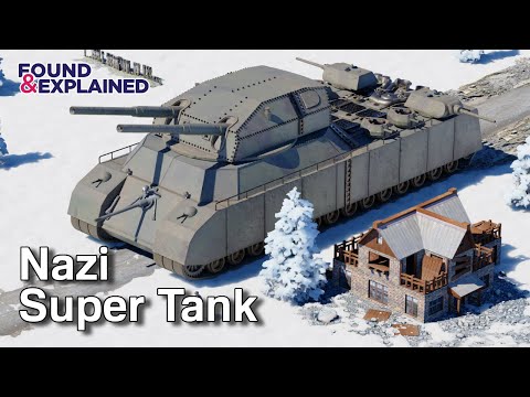 Nazi Super Tank - P-1000 Ratte - [ Largest Tank EVER ]