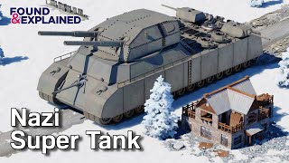Nazi Super Tank - P-1000 Ratte - [ Largest Tank EVER ]