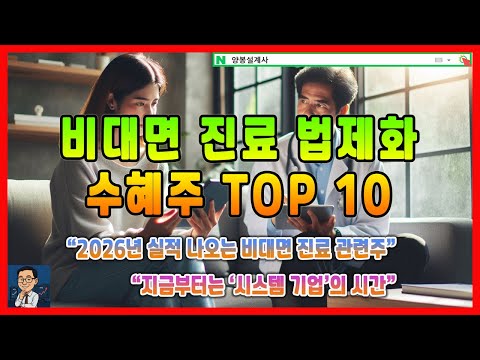 “비대면 진료 법제화, 한국 의료의 미래가 바뀐다｜2026 원격의료의 모든 것”