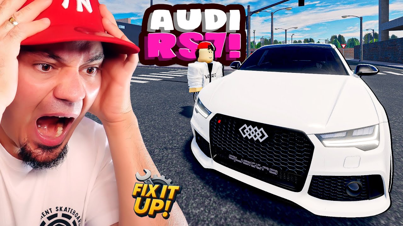 🚘 KUPIŁEM AUDI RS7 ZA 1.000.000 PLN! *560 koni!* | Roblox Fix It Up