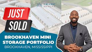 🎉 JUST SOLD | Brookhaven Mini Storage Portfolio | Brookhaven, Mississippi