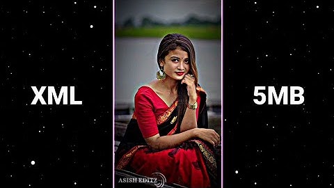 O Meye Kotha Na Koiya Tumi Jai O Nah Xml File 😻 || Alight Motion Presets Xml 🖤