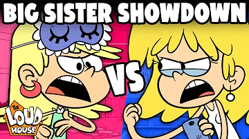 Leni Vs. Lori: Who's The Better Big Sister? | The Loud House