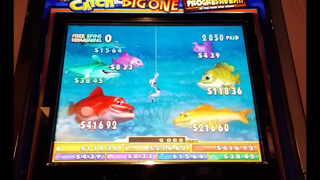 Reel Em In Catch The Big One Slot Machine Online