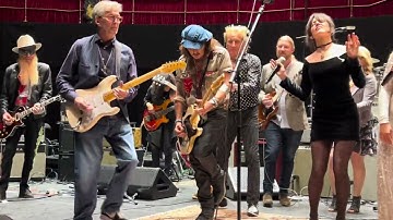 Eric Clapton  Rod Steward  Going down  Live Albert Hall May 22 2023 Jeff Beck Tribute