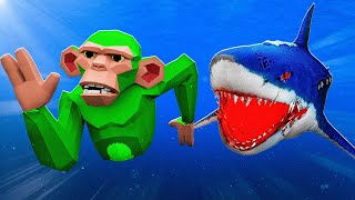 The NEW SHARK BOSS + UNDERWATER MAP UPDATE in Zombonk!
